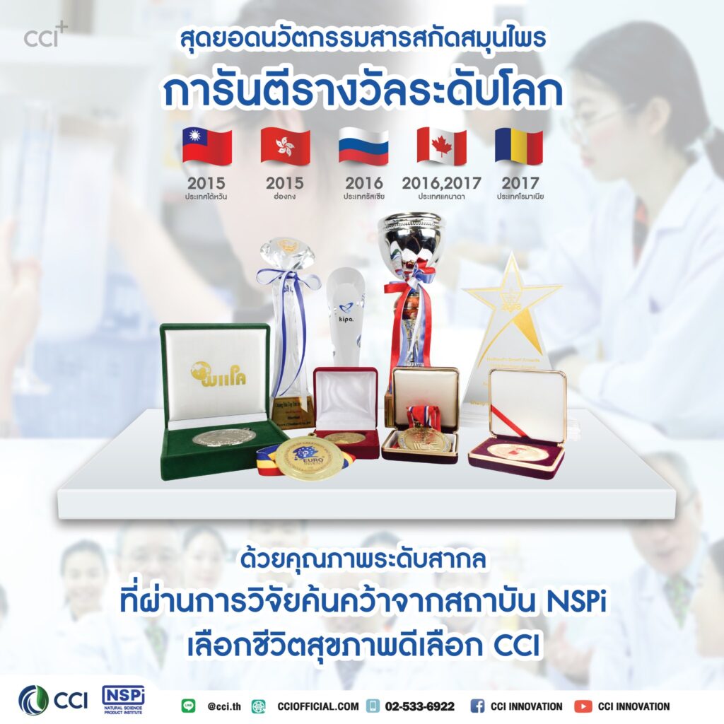 กรีนเคอมิน รางวัลงานวิจัยสารสกัดขมิ้นชัน